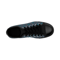 Blue Kaleidoscope Sneakers