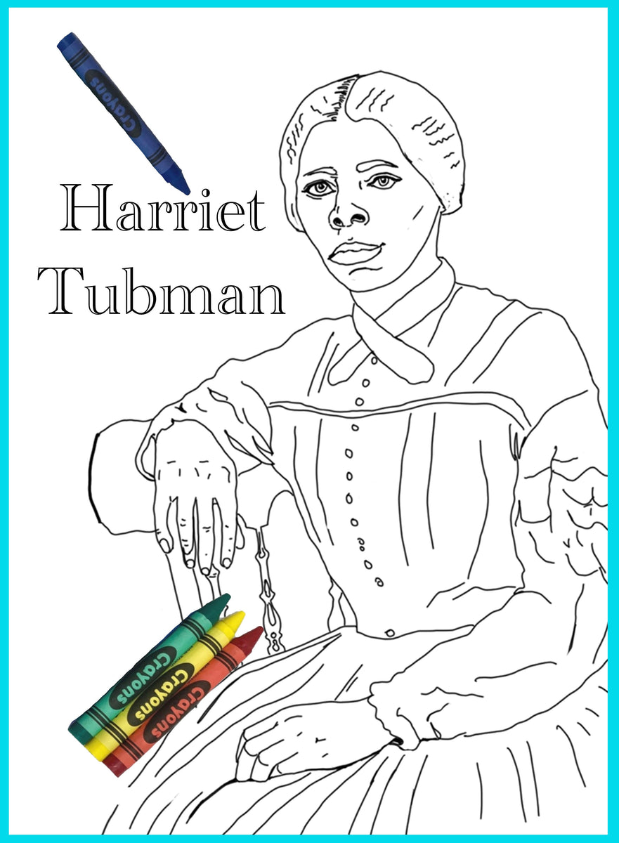 women-s-history-month-coloring-book-digital-download-ldp-studio for Free Printable Pictures Of Harriet Tubman Women's History Month Coloring Book- DIGITAL DOWNLOAD – LDP STUDIO for Free Printable Pictures Of Harriet Tubman