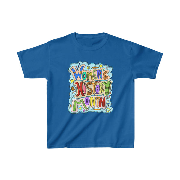 Kids Womens History Month Tee