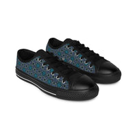 Blue Kaleidoscope Sneakers