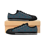 Blue Kaleidoscope Sneakers