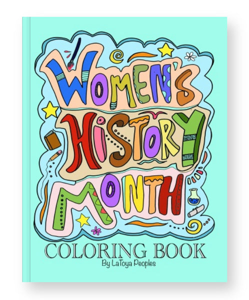 Women’s History Month Coloring Book- DIGITAL DOWNLOAD